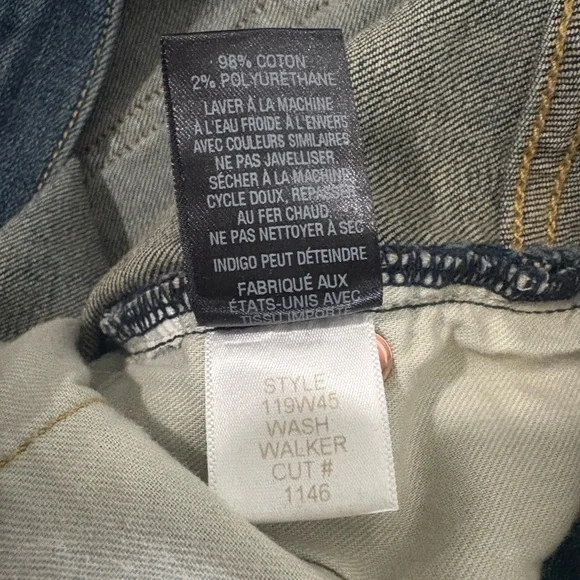Nili Lotan Walker boyfriend Blue Denim Jeans
